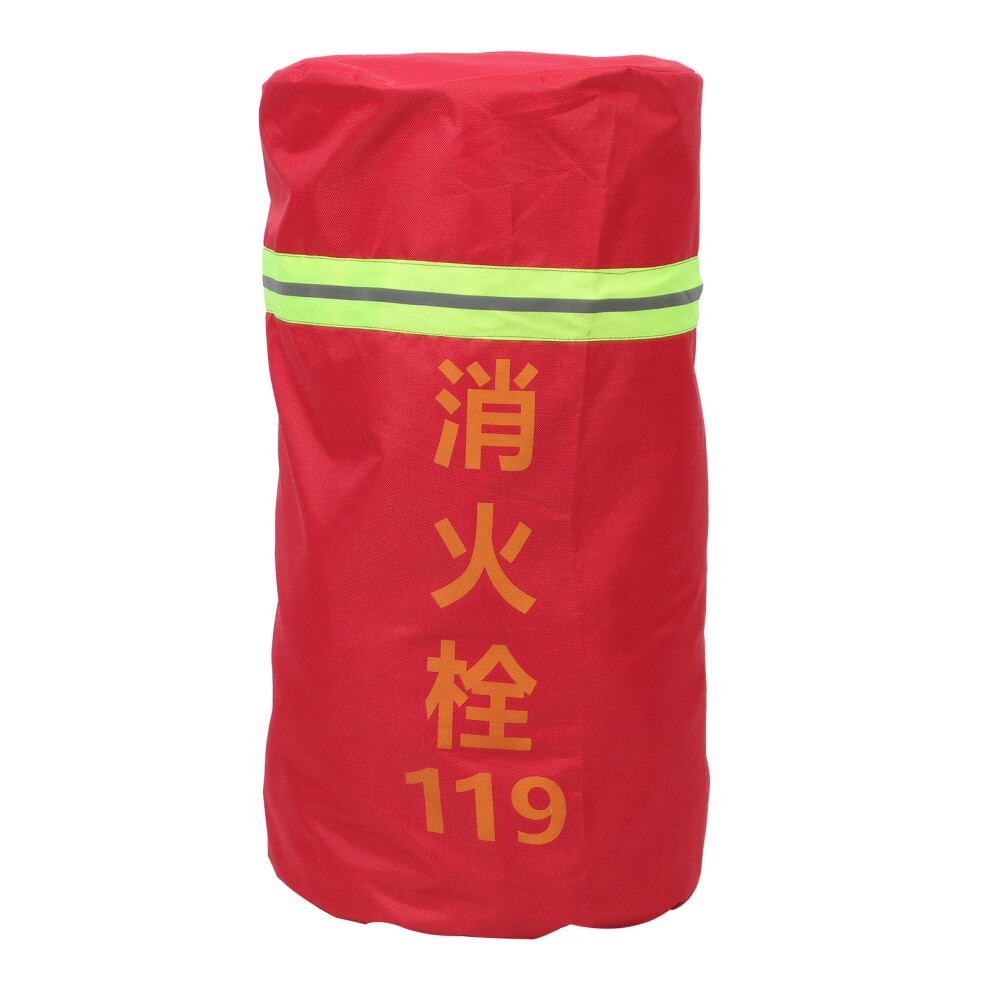 4Pcs Red Fire Hydrant Protector Cover Durable Outdoor Anti- 3032998193331
