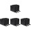 12Pcs Black Cd Dvd Organizer Bag Portable 40 Disc Storage Holder 2