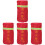 4Pcs Red Fire Hydrant Protector Cover Durable Outdoor Anti- 2