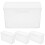 12Pcs Compact Plastic Photo Box with Lid for Card Storage 1