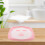 2Sets Durable Pink Face Mask Plates Thickened Ps Molds for DIY Use 11