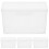 12Pcs Compact Plastic Photo Box with Lid for Card Storage 2