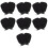 14Pcs Lightweight Black Bathing Gloves Exfoliating Shower Mitts 7