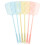 12Pcs Assorted Color Plastic Fly Swatters Manual Long Handle Home Use 1