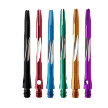 18Pcs Medium Length Aluminium Alloy Darts Shafts Rods Assorted Colors