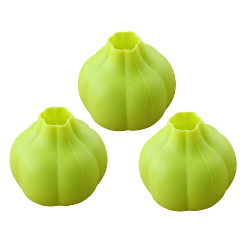 6Pcs Green Garlic Skinner Silicone Quick Easy Peel Kitchen Tool