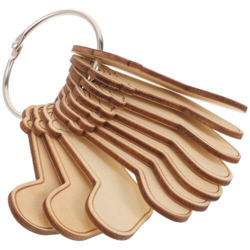 3Sets Strickern Garnbobbin Organizer Holz Metall Langlebig Khaki 2