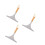 3Pcs Ergonomic Handle Window Squeegee for Shower Doors and Car Glass 5