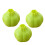 6Pcs Green Garlic Skinner Silicone Quick Easy Peel Kitchen Tool 8