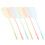 12Pcs Assorted Color Plastic Fly Swatters Manual Long Handle Home Use 10