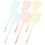 12Pcs Assorted Color Plastic Fly Swatters Manual Long Handle Home Use 9