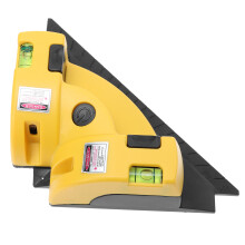 2Pcs ABS 90 Degree Right Angle Lever with Level for Home