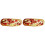 2Pcs Brown Plush Bread Throw Pillows Ductile Lumbar Sofa Cushions 3