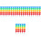 25Pcs Plastic Stackable Pencils for Kids School Supplies 6