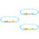 3Sets Plastic Rail Train Toy Kids Educational Fun Electric Simulation 5