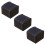 9Pcs Portable Black PU Watch Display Case Anti-Vibration Box 1
