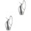 2Pcs Creative Silver Ceramic Pitcher Vase Compact Flower Arrangement 4