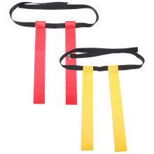 10Pcs Adjustable Football Flag Belts Assorted Color for