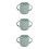 3Pcs Light Green Silicone Cup Baby Training Double Handle Water Cup 8