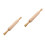 2Pcs Durable Wood Rolling Pins for Cake Pastry Pizza and Dumpling 5
