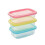 12Pcs Stackable Plastic Lunch Boxes with Sealed Lids for Freezer Use 9