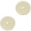2Pcs White Crashworthy Bumper Strips Strip Proofing 3