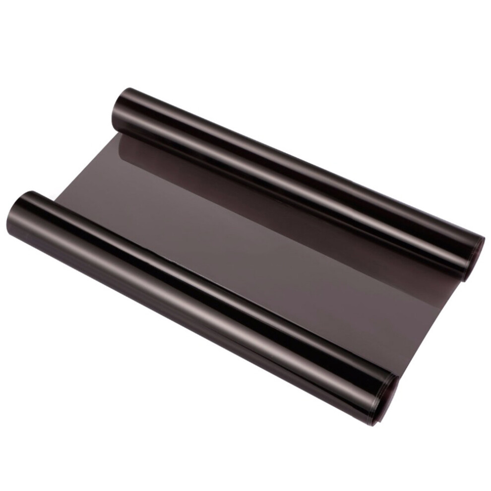 2Pcs Car Decals Headlight Tint Film Waterproof Car Stickers Black 3032364416378