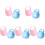 10Pcs Portable Baby Pacifier Case for Storage Travel Assorted Colors 3