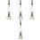 4Pcs Durable Multi Jade Pendant for Car Interior and Bag Hanging Decor 2