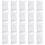 4Packs Compressed Makeup Remover Pads White Non-Woven Face Cleansing 1