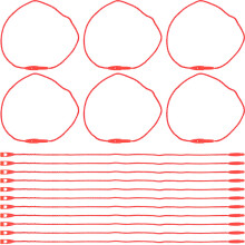 800Pcs Multi-Functional Red Lanyard String for DIY and Hanging Decor