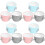 12Pcs Portable Foldable Foot Bath Basin Assorted Color Sturdy Material 6