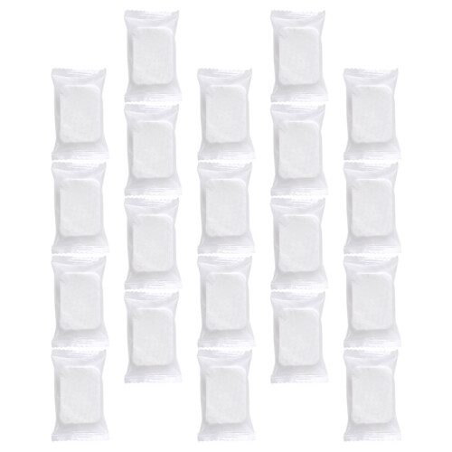 4Packs Compressed Makeup Remover Pads White Non-Woven Face Cleansing 2