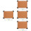 4Sets Multi-Color Cork Pin Boards with Aluminum Frame for Office Wall 8