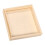 4Pcs Stackable Wooden Puzzle Tray Beige for Toy Storage and Sorting 2
