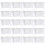 4Packs Compressed Makeup Remover Pads White Non-Woven Face Cleansing 2