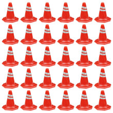 100St Simulatie Verkeersborden En Kegels Educatief Rood Plastic