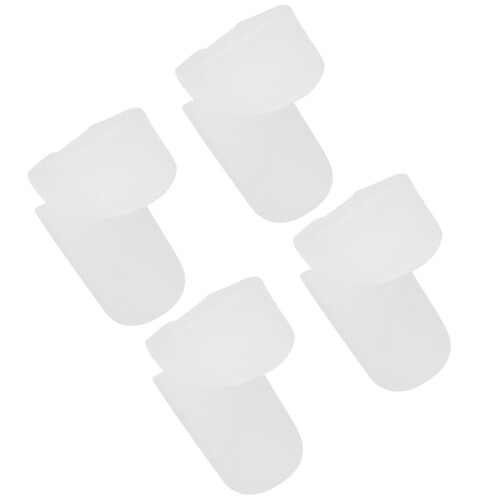16Pcs White Soft Silicone Clarinet Finger and Thumb Rest Supports 1