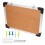 4Sets Multi-Color Cork Pin Boards with Aluminum Frame for Office Wall 2