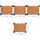 4Sets Multi-Color Cork Pin Boards with Aluminum Frame for Office Wall 5