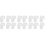 16Pcs White Soft Silicone Clarinet Finger and Thumb Rest Supports 6