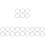 200Pcs Silver DIY Binder Rings Iron Book Clips for Office 2