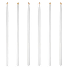 15Paren Paar Natural Wooden Drumsticks Wit Praktische Percussiestokken