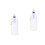 2Pcs Foldable Water Filter Bottles for Camping Transparent Outdoor Use 4