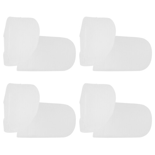 16Pcs White Soft Silicone Clarinet Finger and Thumb Rest Supports 2