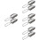 8Pcs Lightweight Silver Garden Tools Small for Digging 6
