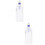 2Pcs Foldable Water Filter Bottles for Camping Transparent Outdoor Use 7