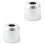 2Pcs Multi Mini Shave Razor Stand Zinc Alloy Durable for Men 3