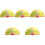 5Pcs Multi Color Foldable Hand Fans Chinese Style Dance Accessories 3