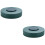 2Pcs Creative Green Candy Tray Plastic Fruits and Snacks Storage Box 6